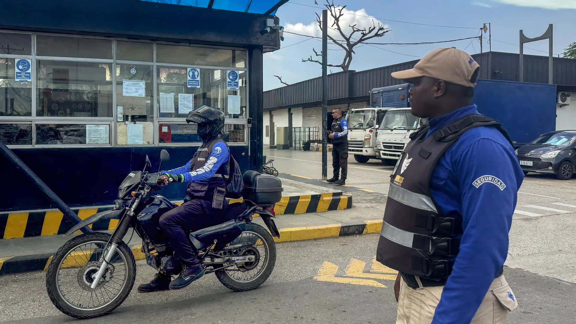 Supervisión móvil de MOSS Security en acceso industrial